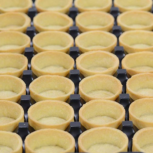 Mini Round Sweet Vanilla Tartelettes - Butter 1.3"