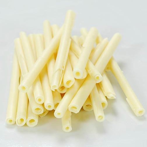White Chocolate Twigs - 4 Inches