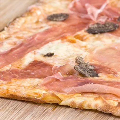 Prosciutto and Truffle Thin Crust Pizza Recipe