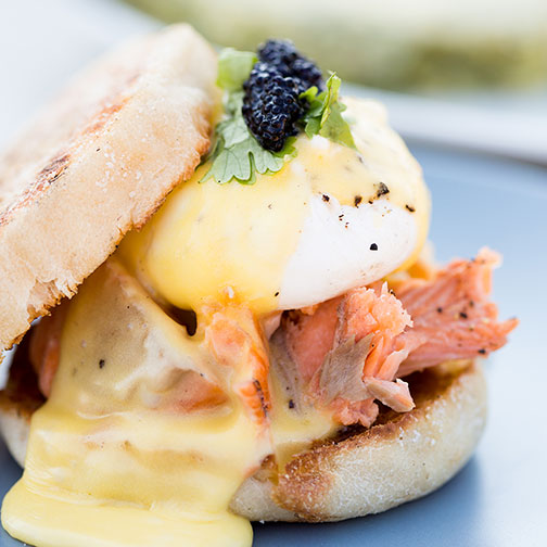 Foolproof Salmon Eggs Benedict Recipe | Gourmet Food World