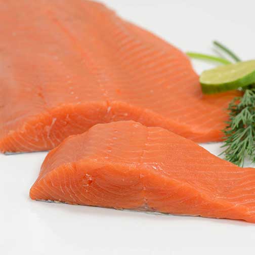 Wild King Salmon Fillet, Wild Caught