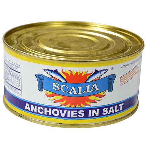 Anchovies in Salt