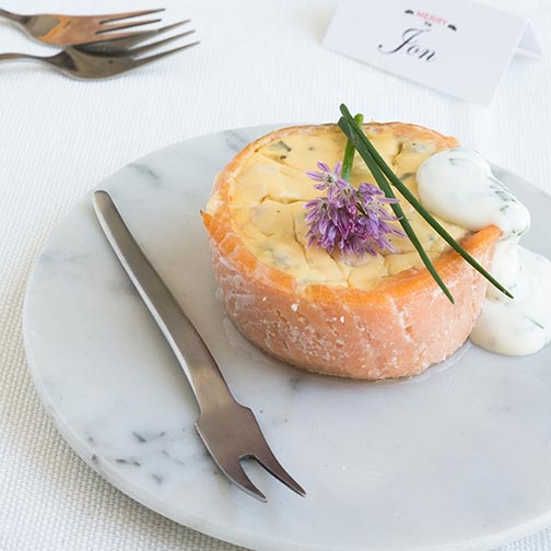 Smoked Salmon Quiche Appetizers Recipe