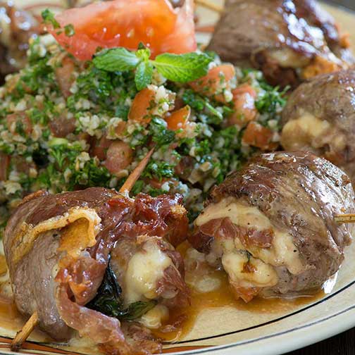 Stuffed Lamb Rolls | Gourmet Food World