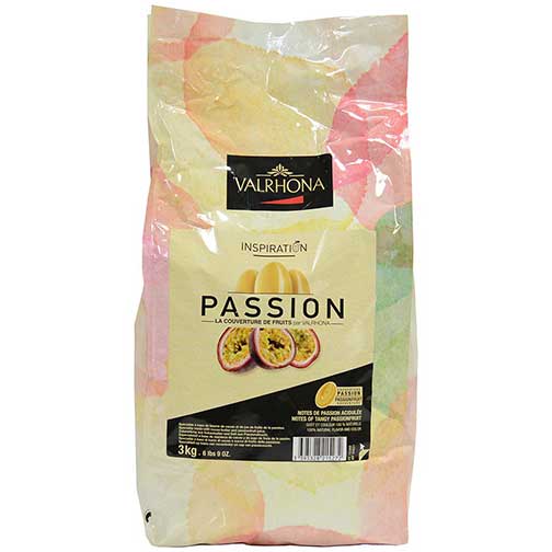 Valrhona Inspiration Couverture Pistoles - Passion Fruit