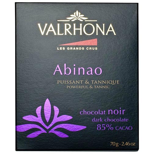 Valrhona Abinao Dark Chocolate Bar - 85%