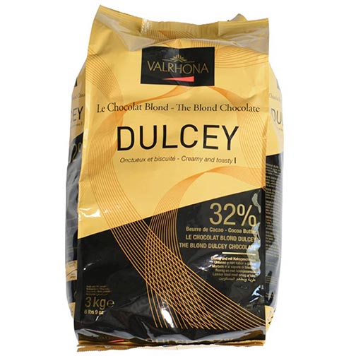 Valrhona Dulcey Blonde Chocolate Pistoles - 32% Feves