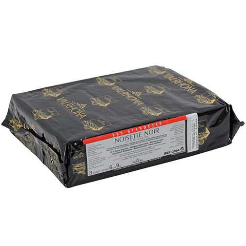 Bloc 1kg Gianduja Noisette Lait 35% - Valrhona