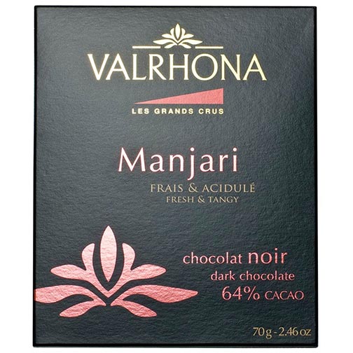 Valrhona Manjari Dark Chocolate Bar - 64%