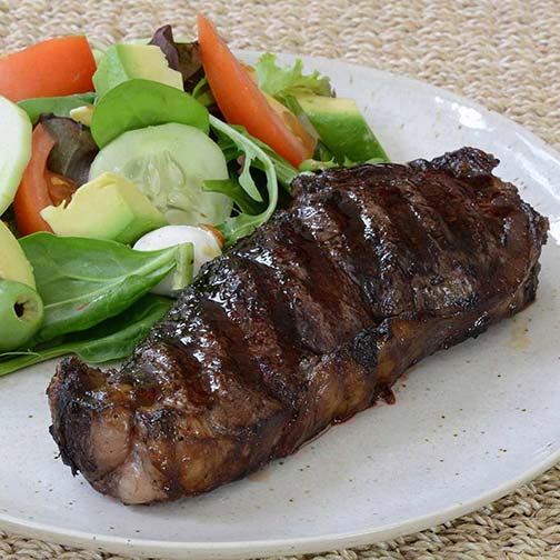 Whole Bison NY Strip Loin, Cut to Order