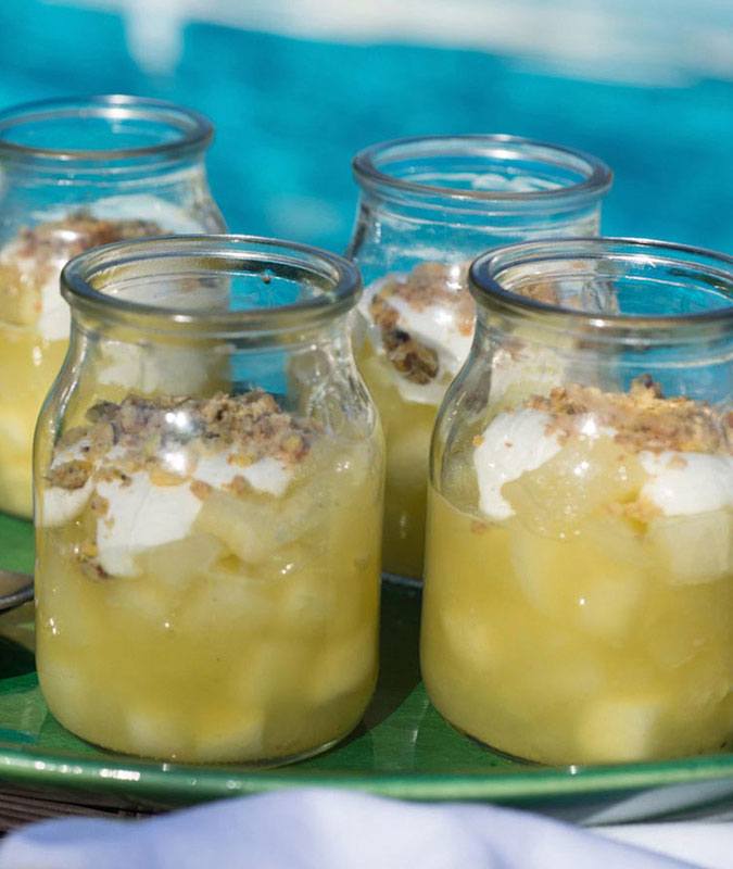 Apple Crumble Shots