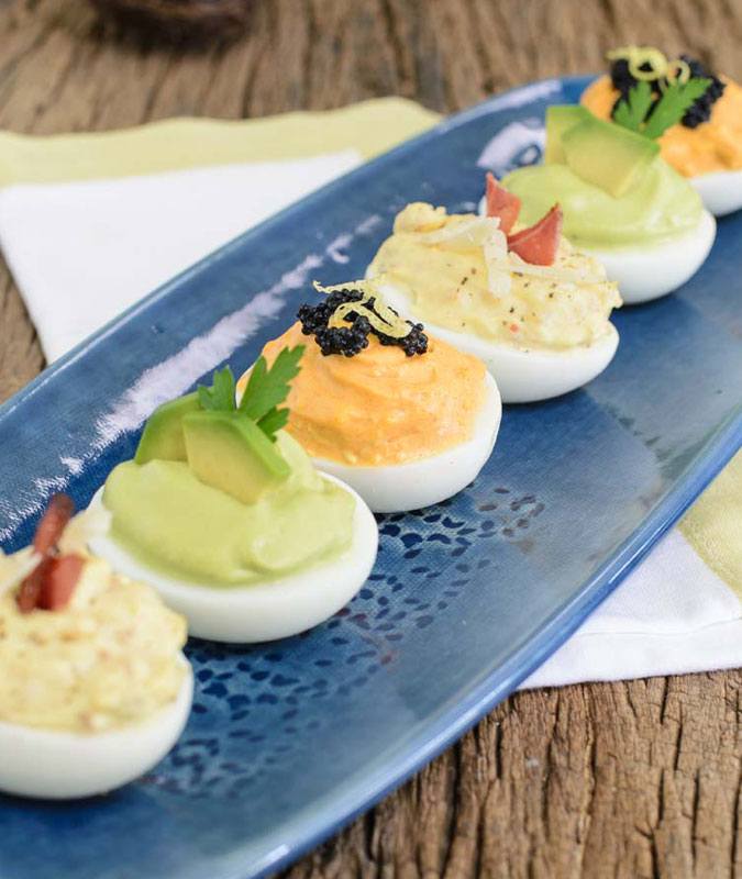 Deviled Egg 3 Ways For Picnic