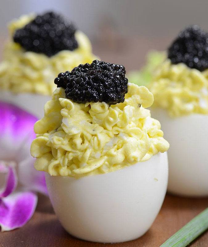 Caviar Deviled Eggs Recipe