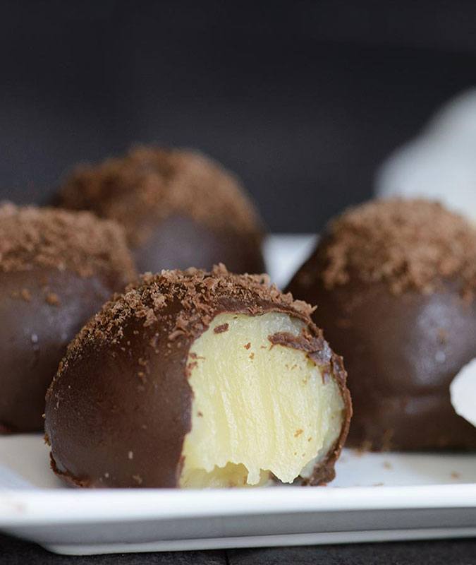 Champagne Chocolate Truffles Recipe