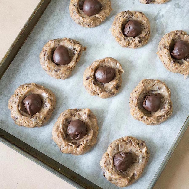 Cocoa Truffle Chocolate Chip CookiesFor Halloween Recipe