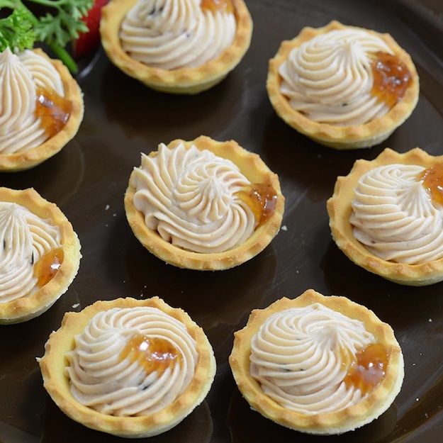 foie gras tartlets