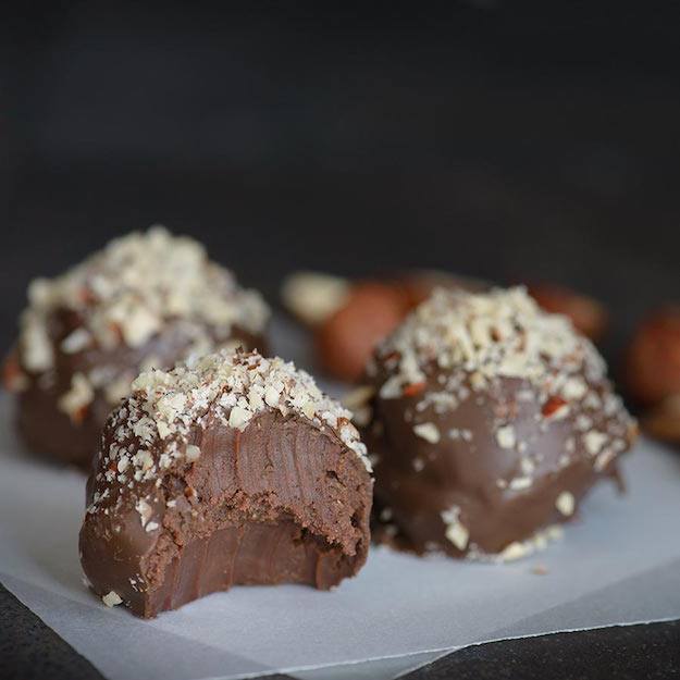 nutella truffles