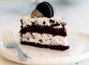 oreo cake slice