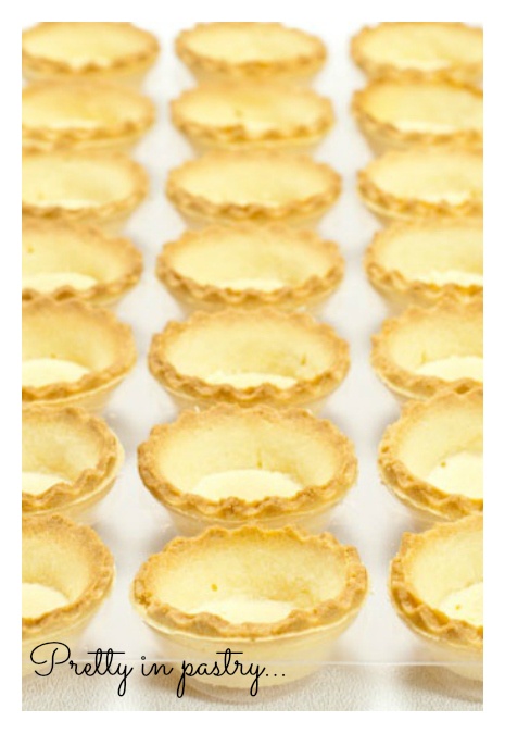 Sweet (or Savory) Little Savers! Pre-made pastry tart shells.