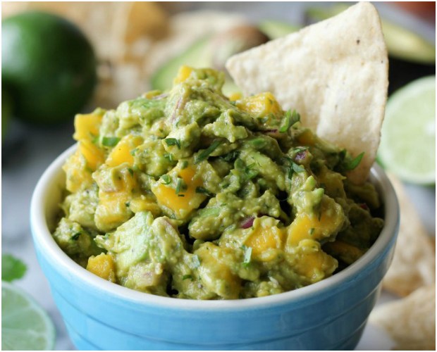 Sriracha Guacamole by Damn Delicious. 