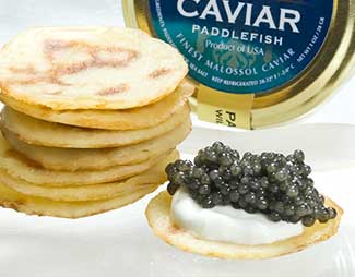 Caviar Accompaniments