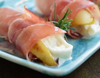 Prosciutto and Burrata Appetizer