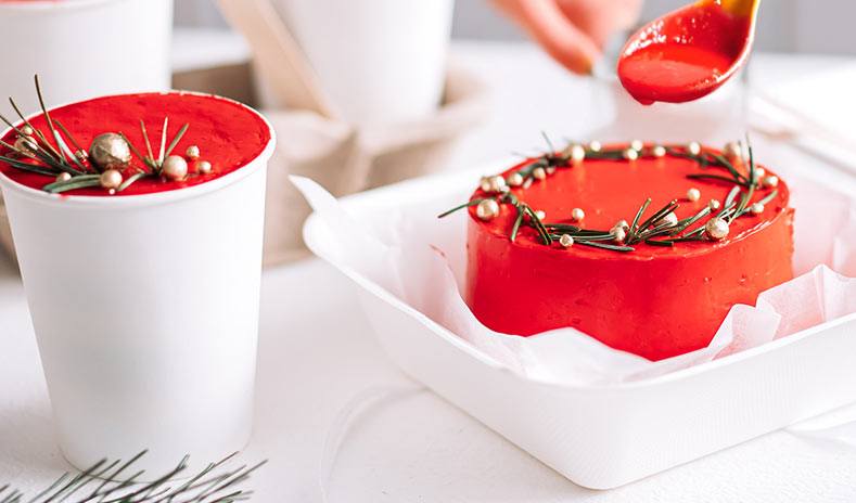  photo of a holiday cakel