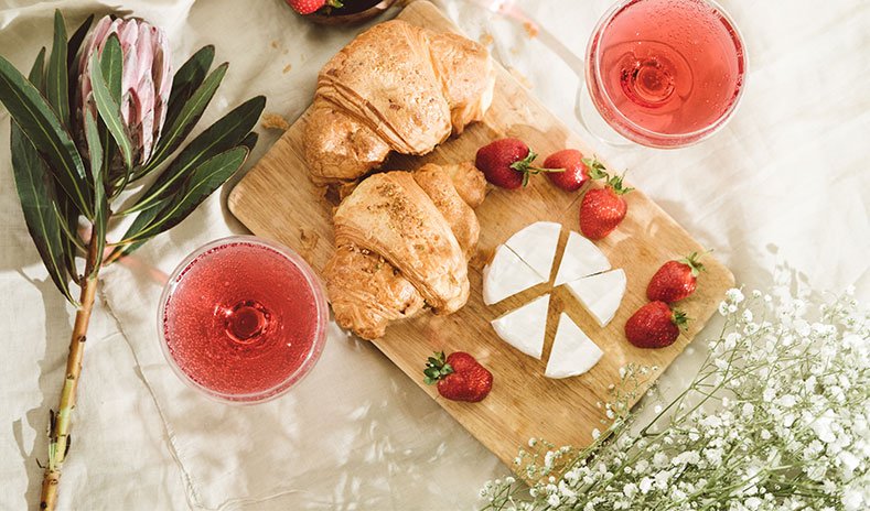 photo of delicious croissants