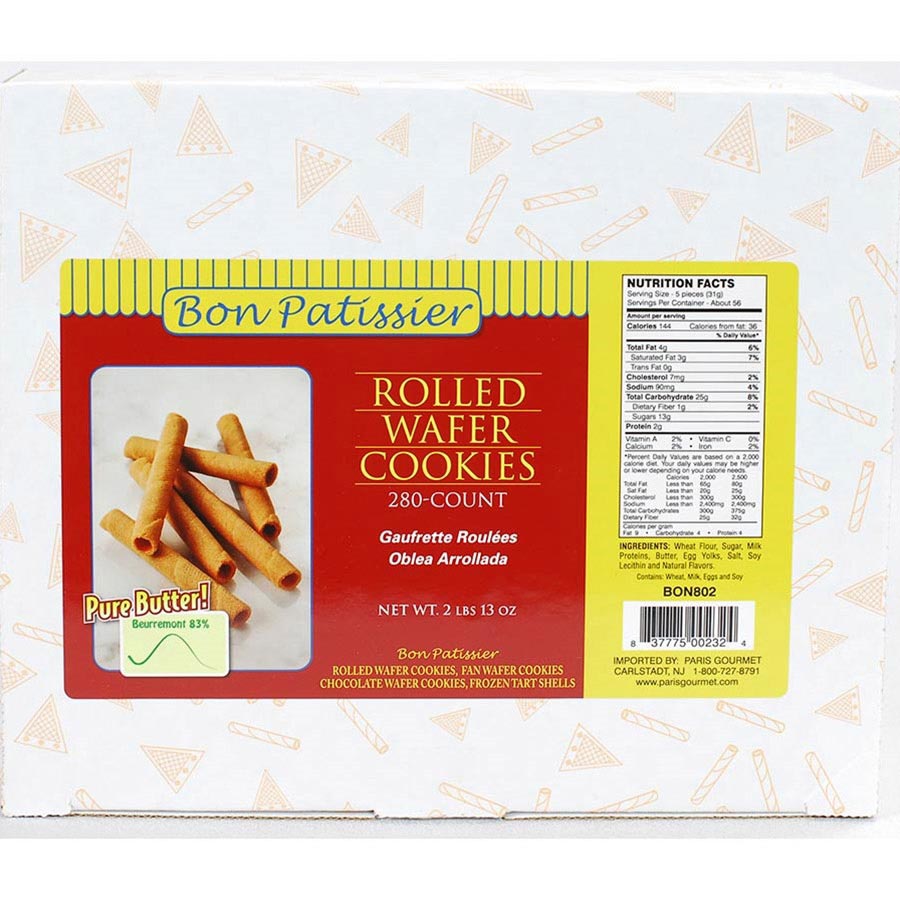 cigarette wafers Cigarette Wafer Rolls, Butter