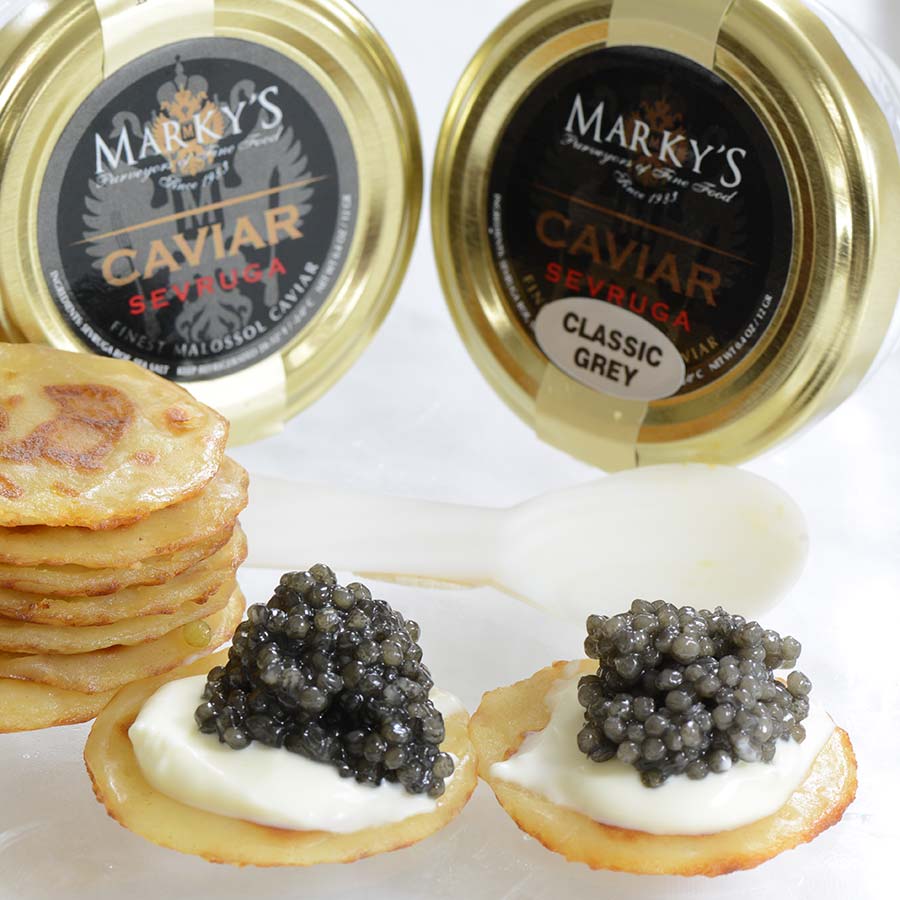 Caviar Tasting Bundle | Ossetra, Kaluga & Sevruga Caviar U2013 Imperia