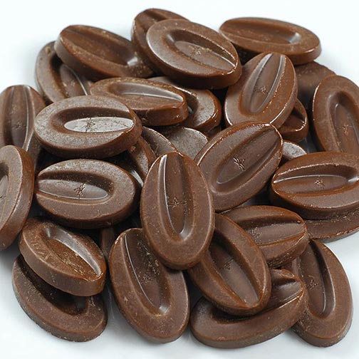 20 gros bâtons de chocolat noir 55% 5.5 g Valrhona
