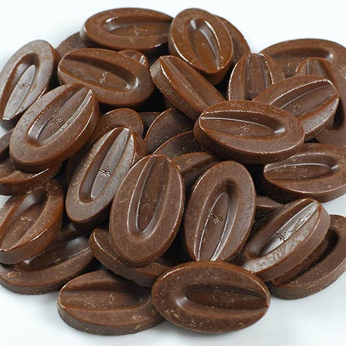Dark Chocolate Pistoles | Valrhona Dark Chocolate