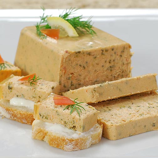 Smoked Salmon And Spinach Mousse Pate - All Natural Photo [1]
