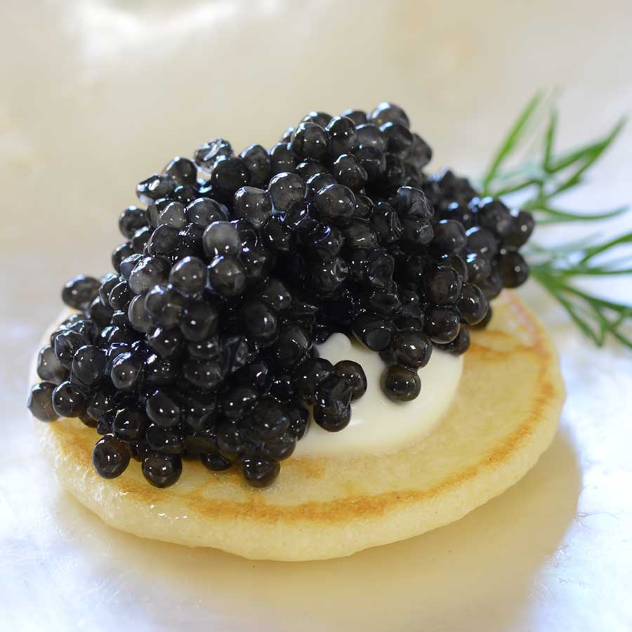 Emperior American Osetra White Sturgeon Caviar Photo [1]