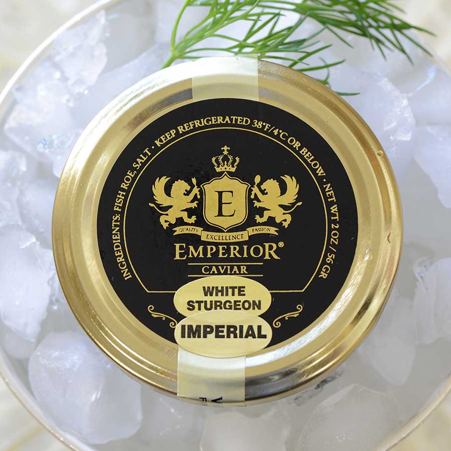 Emperior American Osetra White Sturgeon Caviar Photo [2]